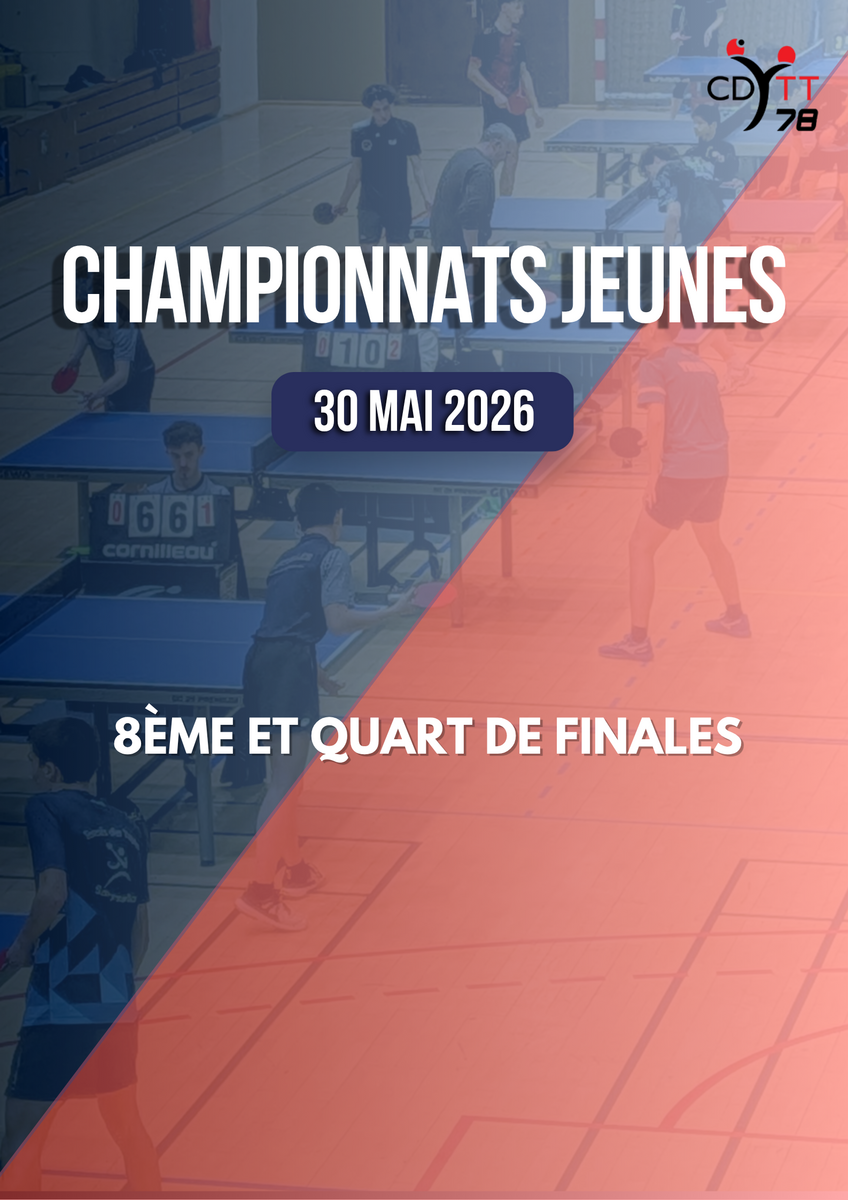 Championnat des Jeunes 25/26  - 1/8ème et 1/4 de finale