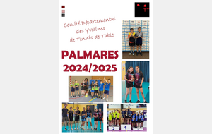 Palmarès de la Saison 2024/2025