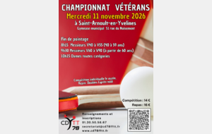 Championnat départemental vétérans