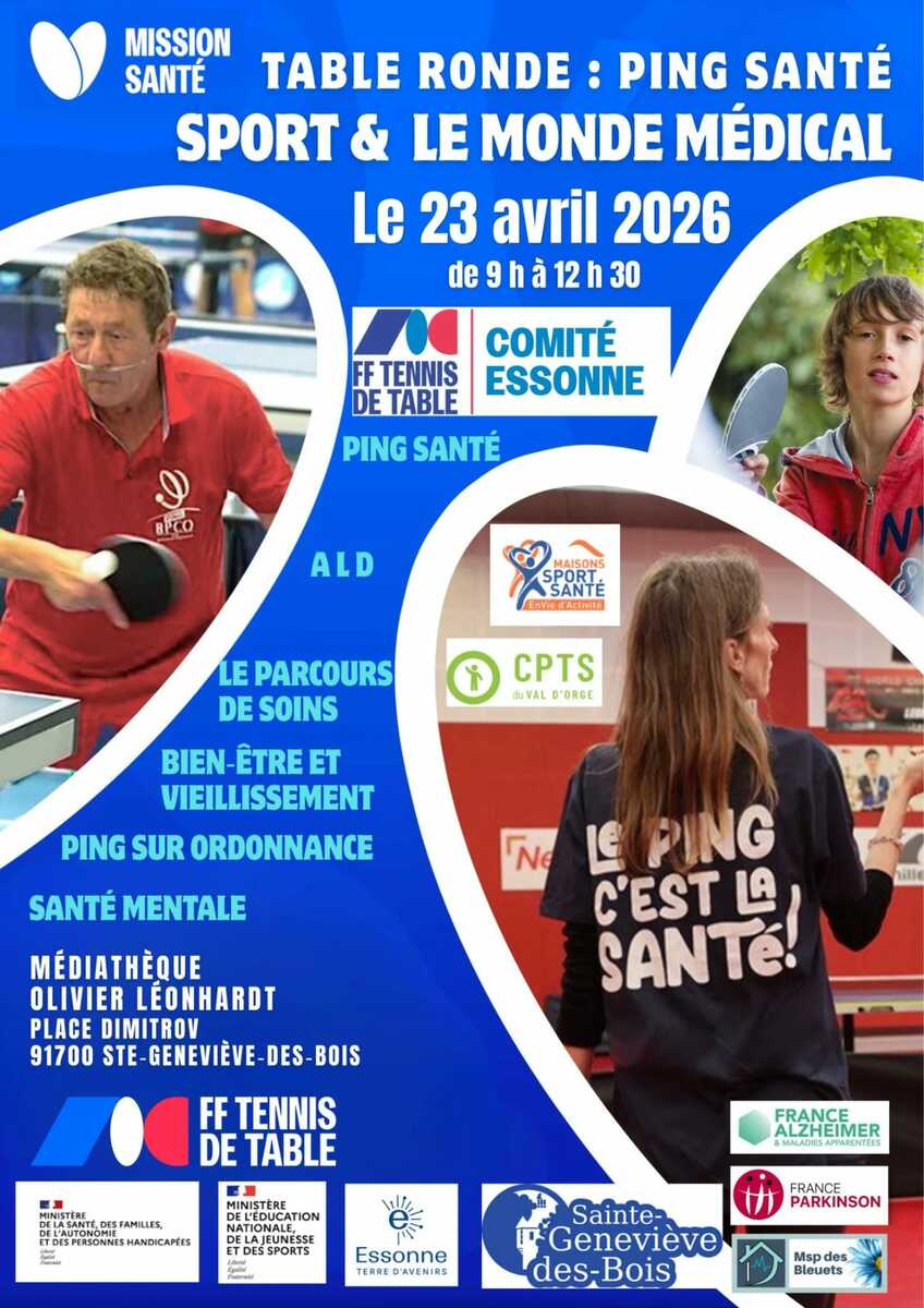 Table ronde : Ping Santé