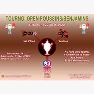 Tournoi Open Poussin/Benjamin 78/93/95  -  Annulé