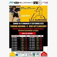 Tournoi National René Rey - CTT Elancourt 