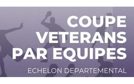 Résultats de la Coupe Nationale Vétérans