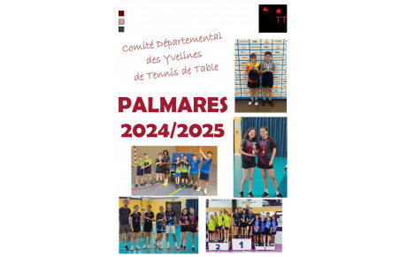 Palmarès de la Saison 2024/2025