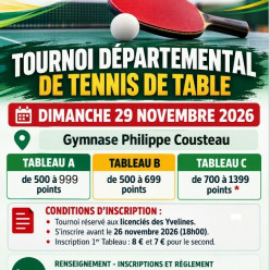 Tournoi départemental de Beynes